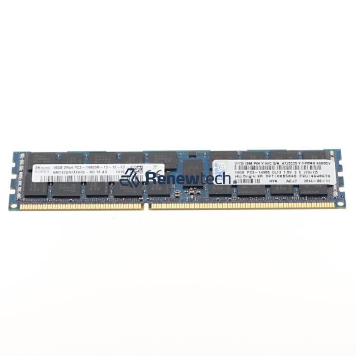 16GB (1x16GB, 2Rx4, 1.5V) PC3-14900 CL13 ECC DDR3 
