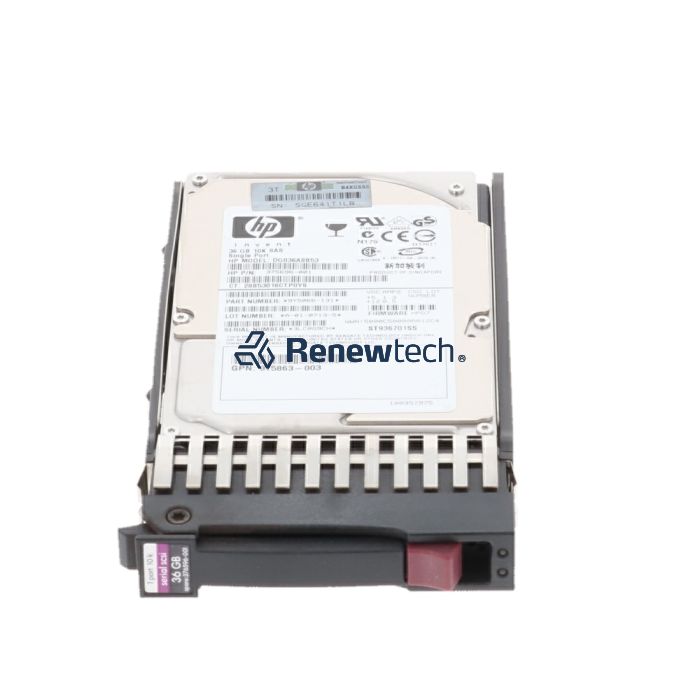 HP 36GB 3G SAS 10K SFF SP HDD HP 36GB 3G SAS 10K SFF SP HDD